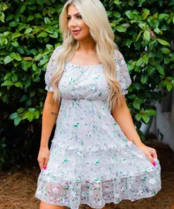 D & J Industies Co., LTD. PREORDER Flirty Floral Dress Pre-Orders