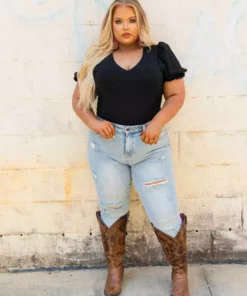 D & J Industies Co., LTD. New Arrivals Bubble Bodysuit - Black