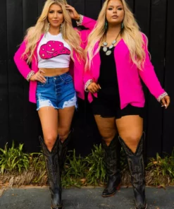 Dongguan Haohoo Clothing CO., Ltd Pink Cadillac Blazer New Arrivals