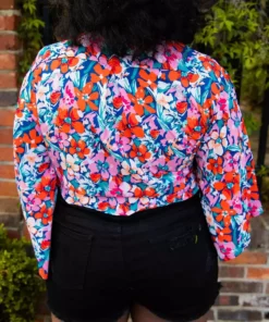 D & J Industies Co., LTD. Pre-Orders PREORDER Better Days Top - Red & Pink Floral