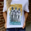 Bling-A-Gogo Salty Beaches Tee Summer Fried Swimwear