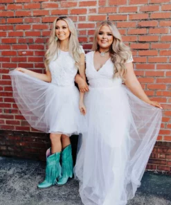 D & J Industries She's A Sweetheart Dress - White