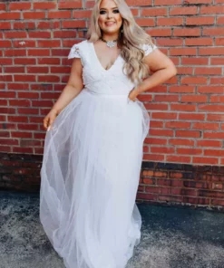 D & J Industries She's A Sweetheart Dress - White