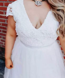 D & J Industries She's A Sweetheart Dress - White