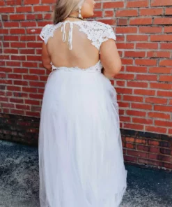 D & J Industries She's A Sweetheart Dress - White