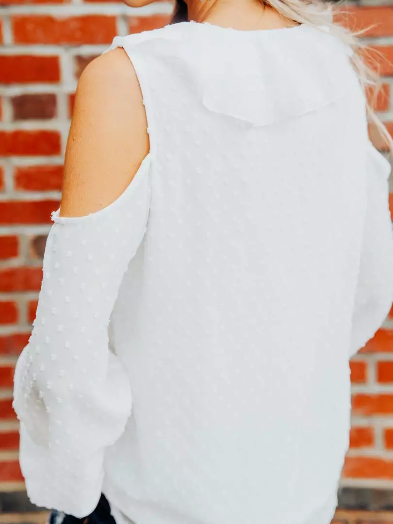 D & J Industries She's Somethin' Top - White