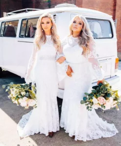 D & J Industries Special Moments Dress - White Bridal