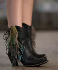 Lane Boots Spirit Animal Ankle Junk Gypsy Boot By Lane - Black