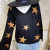 Peach Love CA Star Sweater