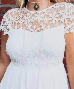 D & J Industries Sale! Summer Nights Dress - White