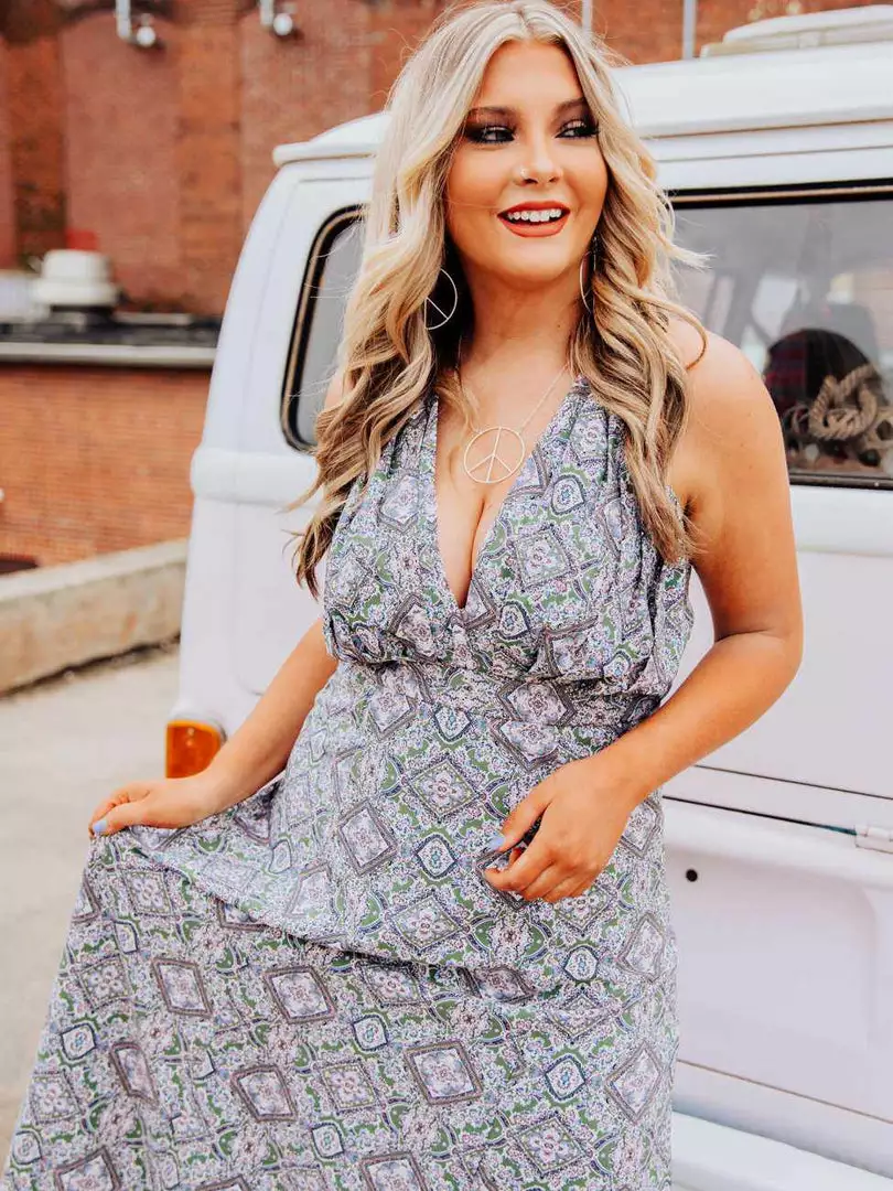 Dongguan Haohoo Clothing CO., Ltd Summer Oasis Dress - Olive