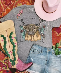 Rowdy Crowd Clothing Swanky Highlander Tee