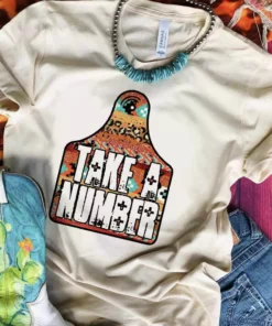 Miss Mud Pie Clothing Take A Number Tee