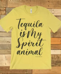 GTN Tequila Is My Spirit Animal Tee Clothing