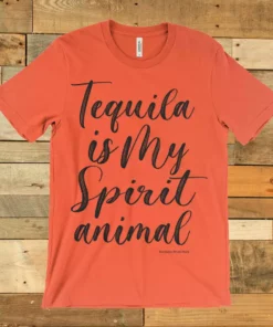 GTN Tequila Is My Spirit Animal Tee Clothing