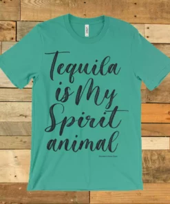 GTN Tequila Is My Spirit Animal Tee Clothing