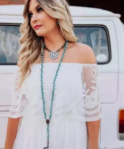 D & J Industries The Getaway Dress - White Sale!