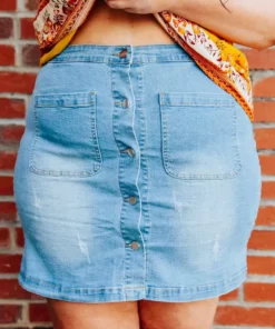 Dongguan Haohoo Clothing CO., Ltd Sale! The Southern Denim Skirt