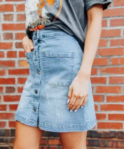 Dongguan Haohoo Clothing CO., Ltd Sale! The Southern Denim Skirt