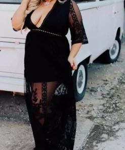 D & J Industries Sale! The Twyla Dress - Black