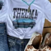 Miss Mud Pie Tees Thelma Tee - White
