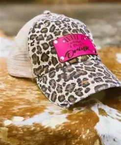 Country Rogue There's Always A Reason - Leopard Ball Cap