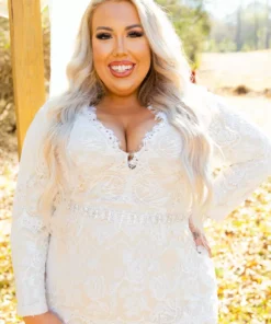 D & J Industries Tie The Knot Dress With Train