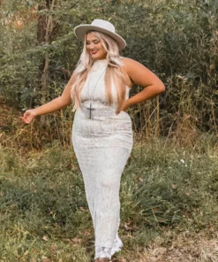 Southern Fried Chics Bridal To Have And To Hold Lace Dress - Ivory