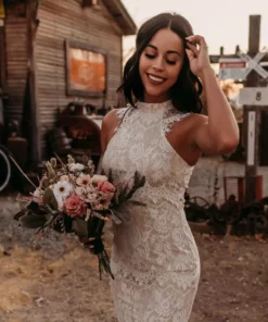 Southern Fried Chics Bridal To Have And To Hold Lace Dress - Ivory