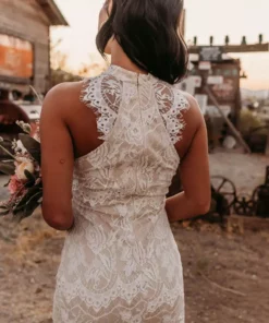 Southern Fried Chics Bridal To Have And To Hold Lace Dress - Ivory