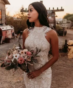 Southern Fried Chics Bridal To Have And To Hold Lace Dress - Ivory