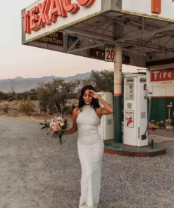 Southern Fried Chics Bridal To Have And To Hold Lace Dress - White