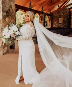 D & J Industries Bridal Tonight We Dance Dress - White