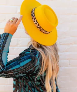 Wenzhou Luxe Import & Export Tulsa Hat - Mustard