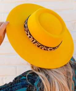 Wenzhou Luxe Import & Export Tulsa Hat - Mustard