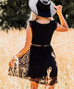 D & J Industries Sale! Twirl You Around Dress - Black