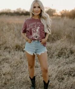 Country Deep Clothing Urban Cowboy Distressed Tee