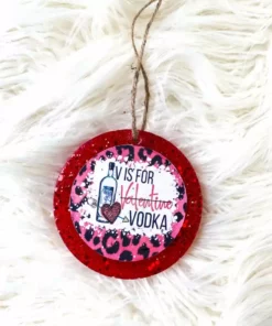 Southern Custom Designs Accessories V Is For Vodka Freshie