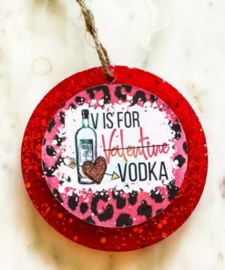 Southern Custom Designs Accessories V Is For Vodka Freshie