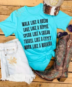 Buckin Barn Walk Like A Queen Tee