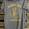 Country Deep Clothing Whiskey Bent And Hell Bound Tee