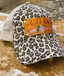 Country Rogue Wild One - LEOPARD BALL CAP
