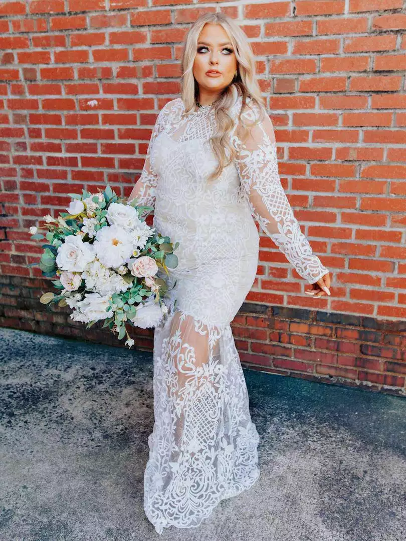 D & J Industries World Stands Still Dress - White/Neutral Sale!