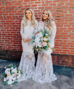 D & J Industries World Stands Still Dress - White/Neutral Sale!