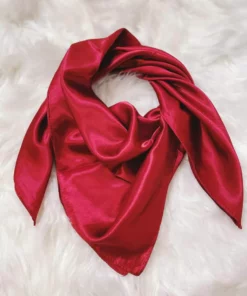 Rowdy Crowd Clothing Wynonna Wild Rag - Burgundy