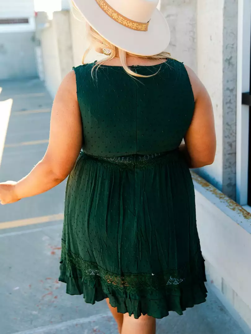 D & J Industries You Deserve It Dress - Evergreen Sale!