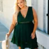 D & J Industries You Deserve It Dress - Evergreen Sale!