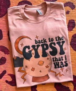 Miss Mud Pie New Arrivals Back To The Gypsy T-shirt - Desert Rose