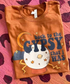 Miss Mud Pie Back To The Gypsy T-shirt - Harvest