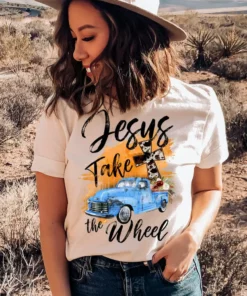 GTN Clothing Jesus Take The Wheel Tee
